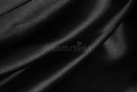 Textura De Tecido Preto Brilhante Fundo De Tecido Elegante Imagem De