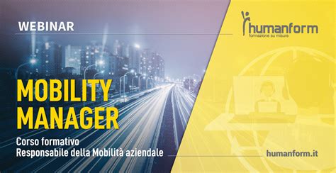 Corso Per Mobility Manager Humanform