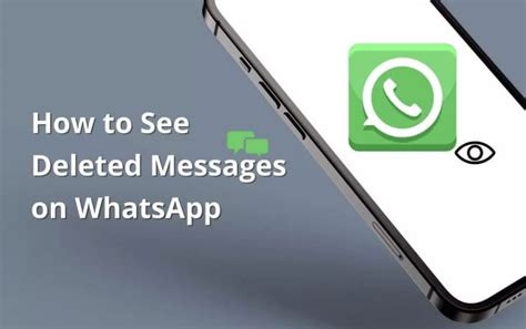 Comment Lire Les Messages Supprim S De Whatsapp Sur Iphone