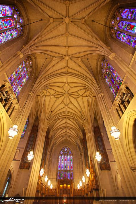 Window Ceilings Duke University Chapel Interior Durham North Car ...