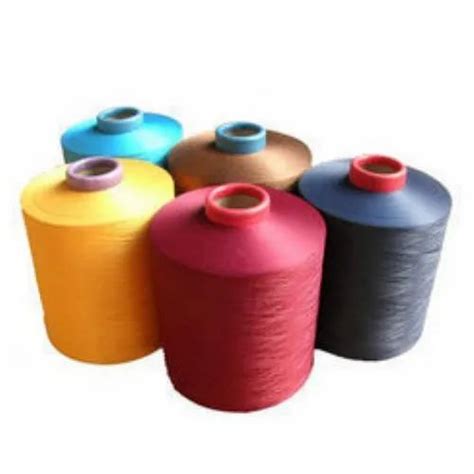 Semi Dull Twisted Lycra Polyester Yarn At Rs Kg In Surat Id