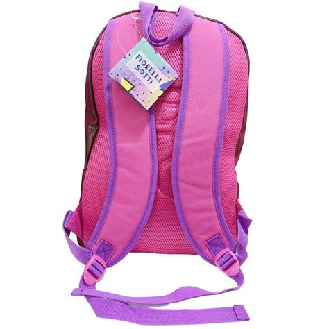 Mochila Fiorella Sotti Degrade Roxo Arco Iris BPF30941 Luxce