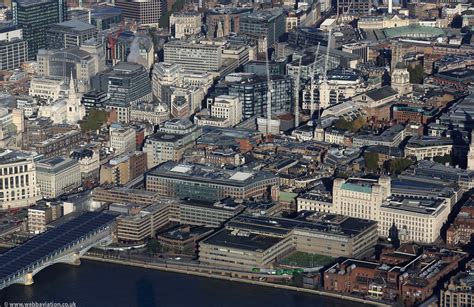 Blackfriars City Of London From The Air Aerial Photographs Of Great