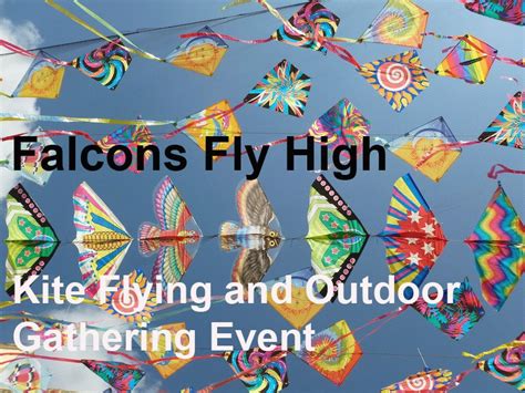 Falcons Fly High Kite Flying Event — Sokol Sf