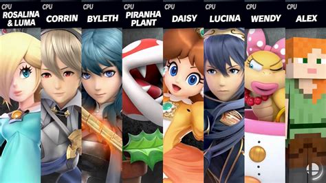 Super Smash Bros Ultimate Smash Females Battle Part 3 Youtube