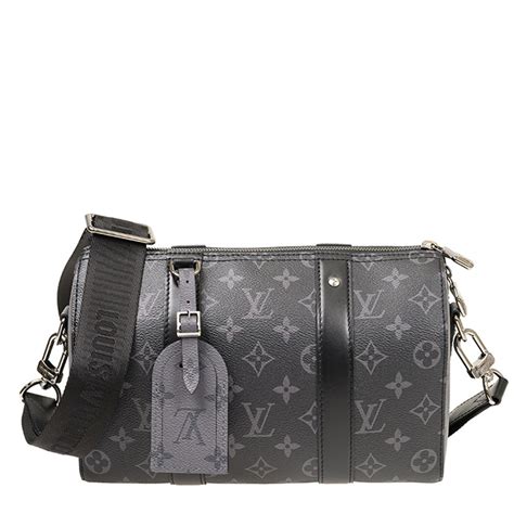 Louis Vuitton 路易威登 【lv 】全新現貨 M45936 City Keepall Monogrameclipse