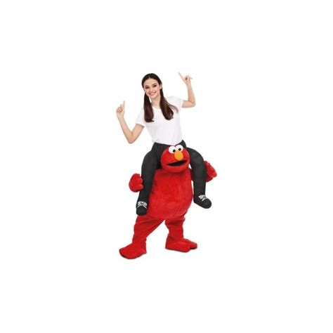 Disfraz De Ride On Elmo Adulto Fiestasmix