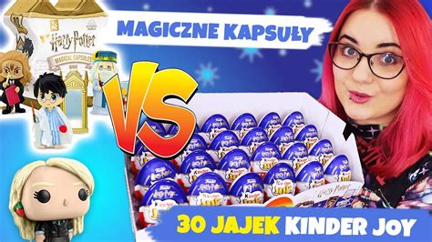 Harry Potter Kinder Joy Vs Magiczne Kapsu Y Youtube