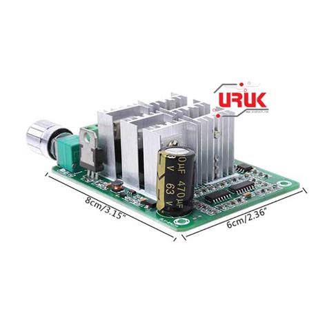 A Bldc Three Phase Sensorless Brushless Motor Speed Controller Driver