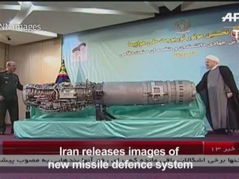 Iran Releases Images Of New Missile Defence System Video Dailymotion