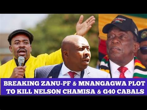 Breakingmnangagwa Zanu Pf Plan To Kill Nelson Chamisa Kasukuwere