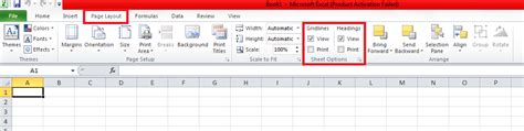 How To Hide Gridlines In Excel Worksheet