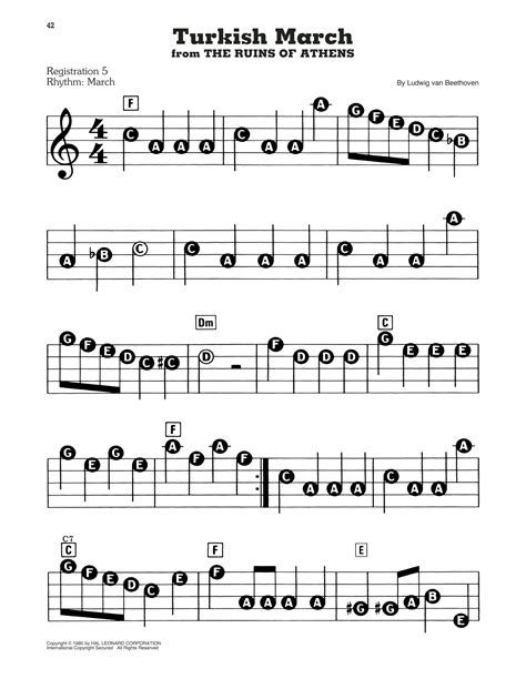 Turkish March Sheet Music Piano Turkish March Sheet Music For Piano Original Letters Finger