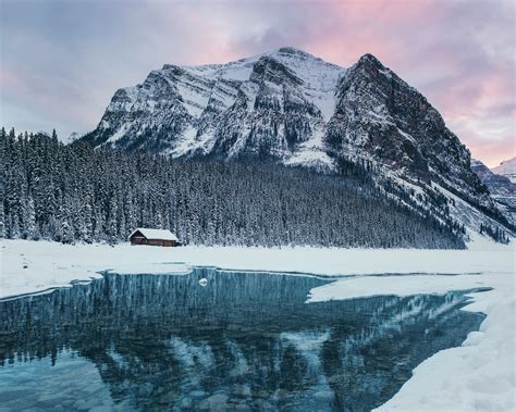 Winter in Banff National Park on Behance