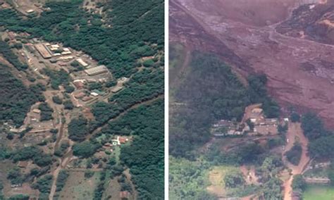 Antes e depois veja imagens da área destruída em Brumadinho Jornal O