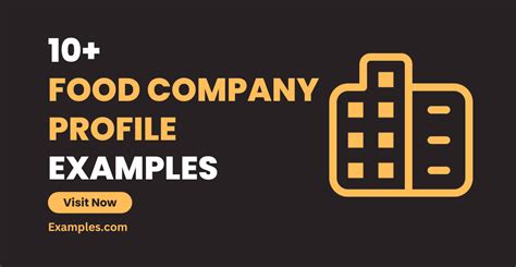 Food Company Profile 10 Examples Format How To Make Pdf