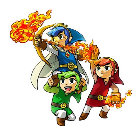 Zelda Tri Force Heroes Co Developed By Grezzo