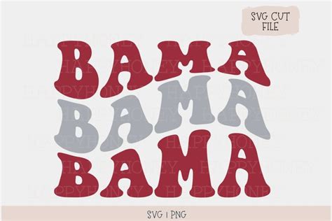 Bama Svg Cut File, Alabama Svg