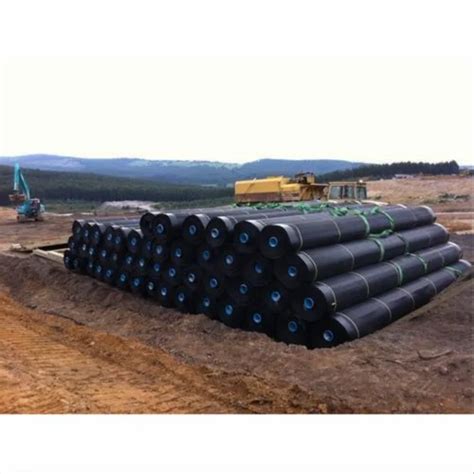 Black Hdpe Geomembrane Sheets Packaging Type Roll Thickness Mm