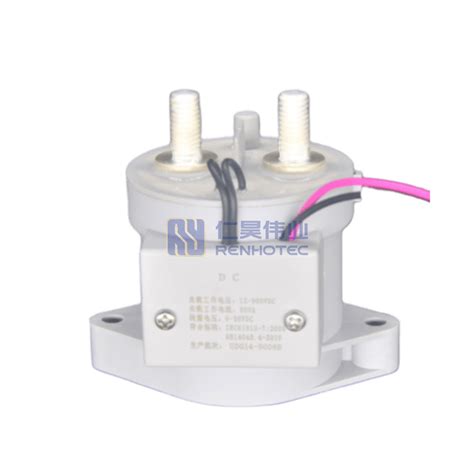 High Voltage Dc Contactor Spst No 48v Coil 200a Renhotec Ev