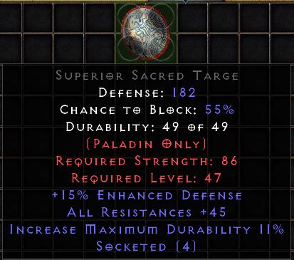 Sacred Targe 15ed 45 All Res 4os Topic D2jsp