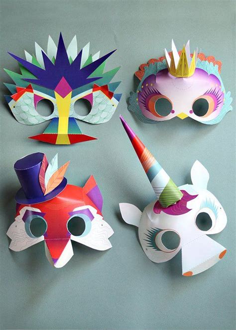 Daring Dragon Mask Instant Paper Craft Printable Mask Etsy Uk Paper