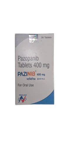 Pazinib 400mg Tablets PAZOPANIB TABLETS Hetero Healthcare At Rs 3700