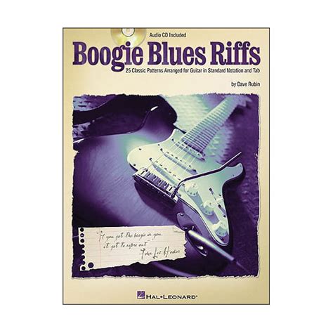 Boogie Blues Riffs Dave Rubin Hal Leonard Nylund Son