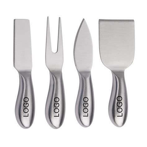 Stainless Steel Cheese Knife 4 Piece Set