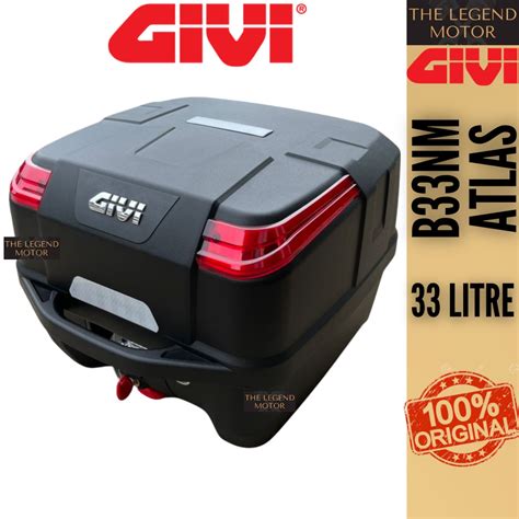 Givi B Nm Atlas Limited Edition Box Kotak Monolock Top Case Kotak