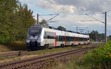 1442 306 Hat Als S2 Nach Magdeburg Am 02 10 16 Soeben Den Haltepunkt