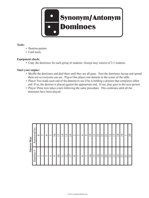 Fillable Online Domino pattern Fax Email Print - pdfFiller