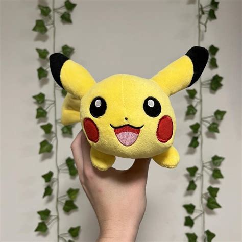 Pikachu Plush! #pokemon #pikachu #pikachuplush... - Depop