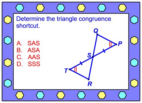 Activity For Triangle Congruence