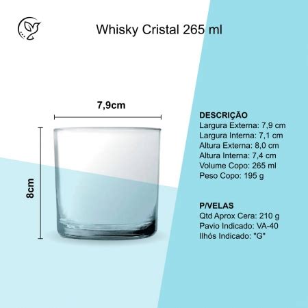 Copos Whisky 265 Ml Duaroma Embalagens