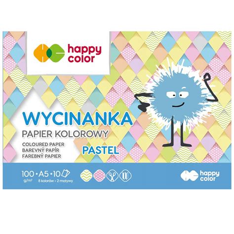 Blok Wycinanka Pastel A Arkuszy Happy Color Allegro Pl