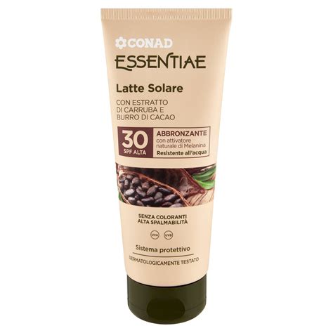 Latte Solare Spf Alta Abbronzante Essentiae Conad