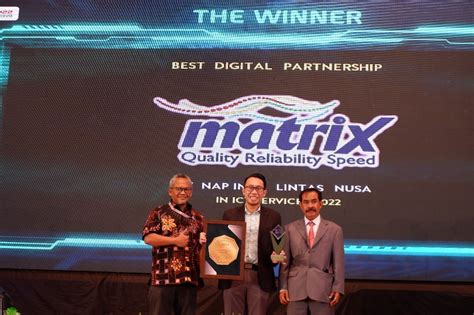 Raih Penghargaan Idia Awards Matrix Nap Info Berkomitmen