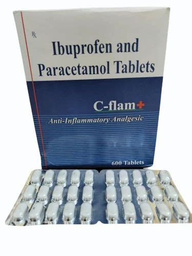 C Flam Ibuprofen Paracetamol Tablet For Clinical At Rs In Indore