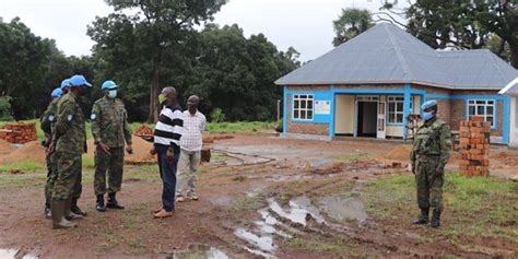 Rwandan Peacekeepers Build Guest House In Central Africa Furtherafrica