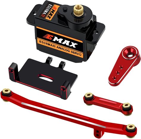 Amazon EPINON For AXIAL SCX24 Servo Metal Gear EMAX Servo Steering