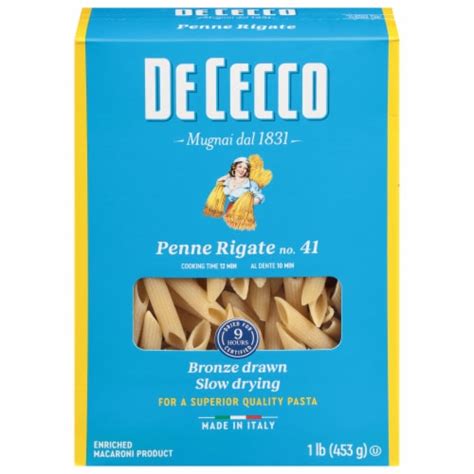 De Cecco Penne Rigate Pasta 1 Lb QFC