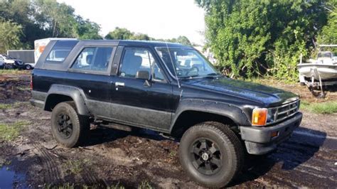 1988 TOYOTA 4RUNNER 4X4 5 SPEED V6 2DR CONVERTIBLE CUSTOM LIFTED MUST ...