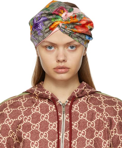 Gucci Multicolor Floral Headband Gucci