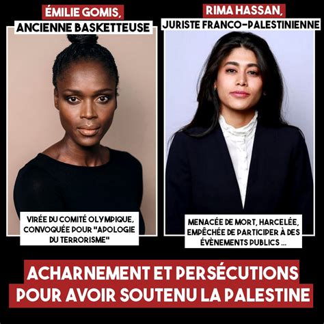 Harcel Es Pour Avoir Soutenu La Palestine Contre Attaque