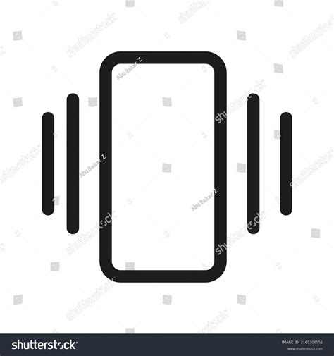 Phone Icon Black White Stock Vector (Royalty Free) 2165308551 ...