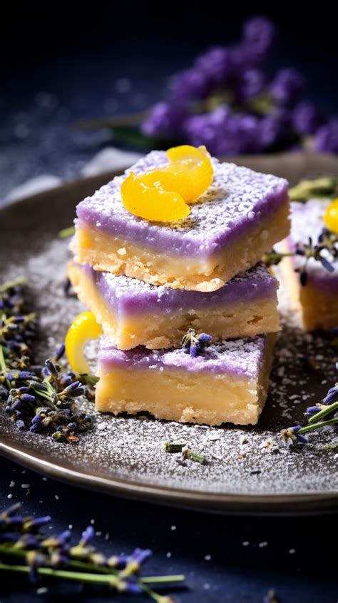 Lavender Lemon Bars 65 Minutes Chasety