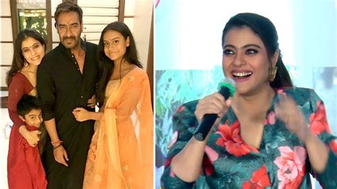 Kajol Shares Her Sweet Moments With Family At Home- Husband Ajay Devgn ...