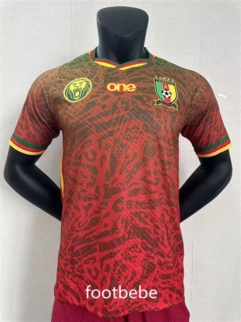 Maillot Match Cameroun Can Exterieur Footbebe