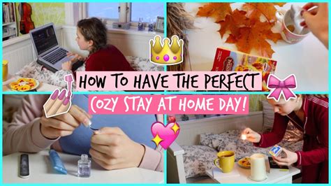 How To Have The Perfect Cozy Stay At Home Day♡ Youtube